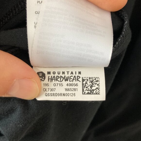 Mountain Hardwear Black Exercise Dress Cowl Neck Cap Sleeve Travel Errands Basic - Picture 11 of 11